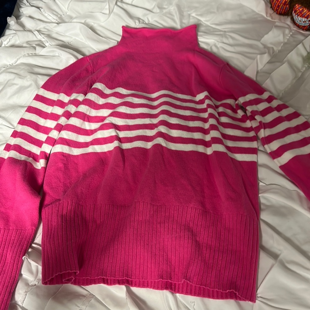 Neon pink sweater